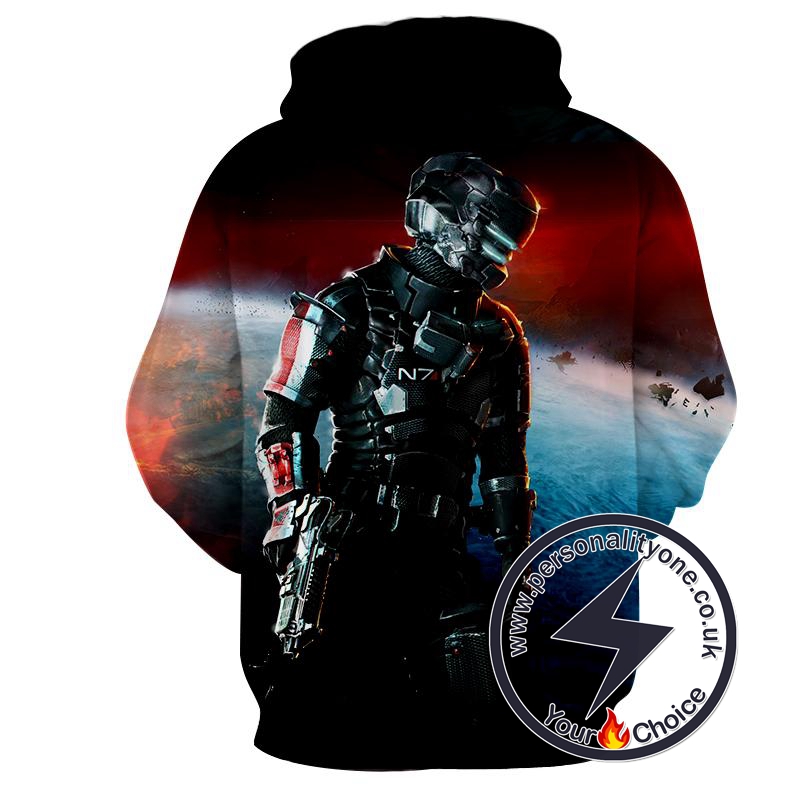 Mass Effect - Mass Effect Sweat Shirt - Mass Effect Hoodies